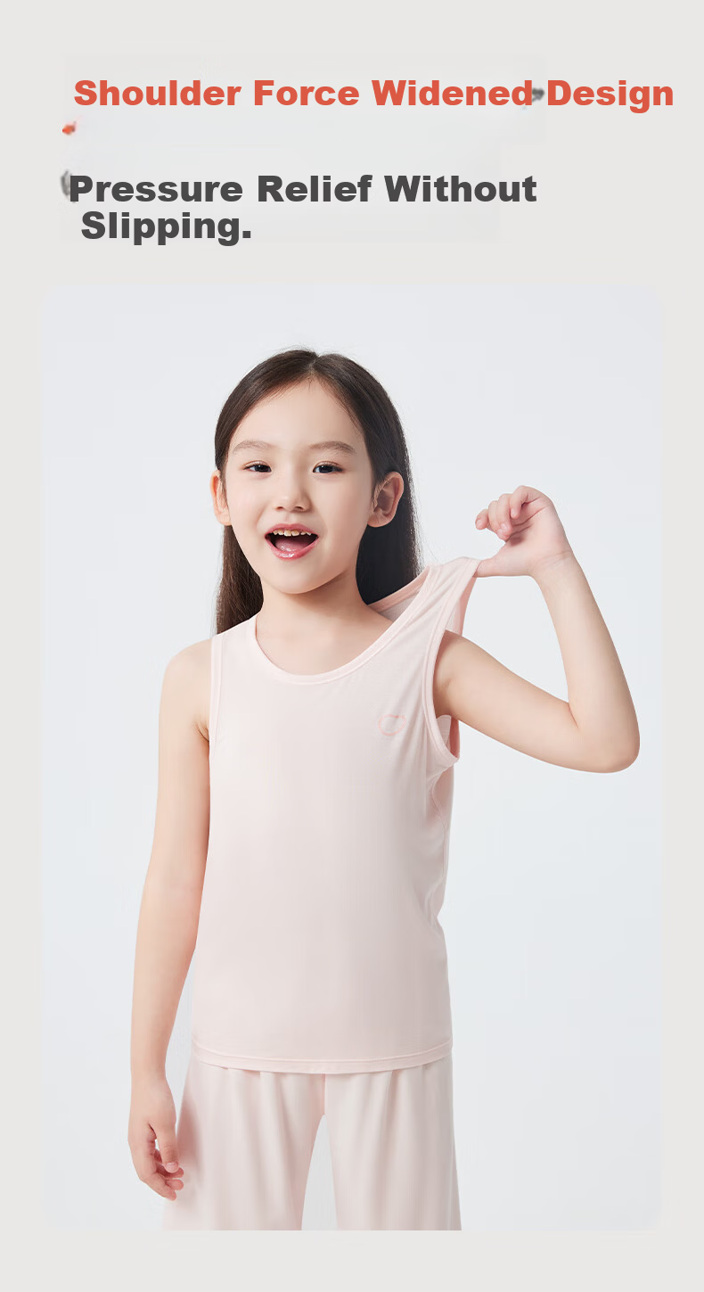 Potatokids Modal Kids Sleeveless Vest Summer 6