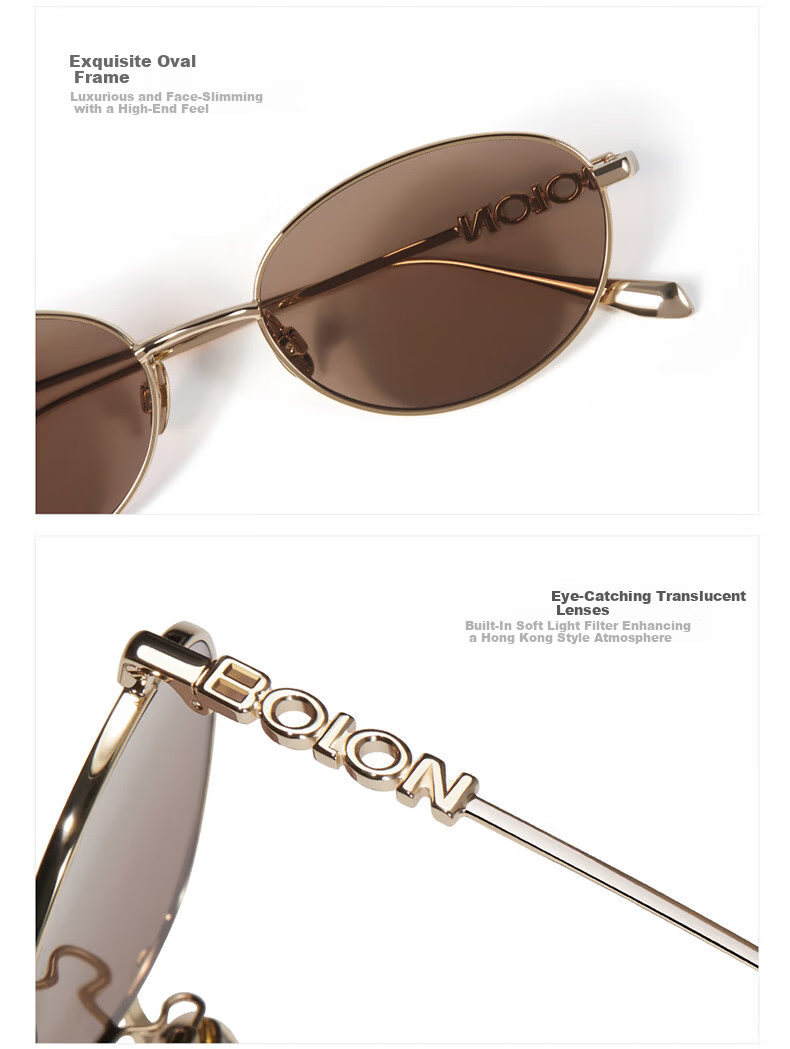 BOLON Bolon Eyewear 26 New Yang Zi & Lin Yi Same Style Vintage Sunglasses Men UV Protection BL7216A62 5