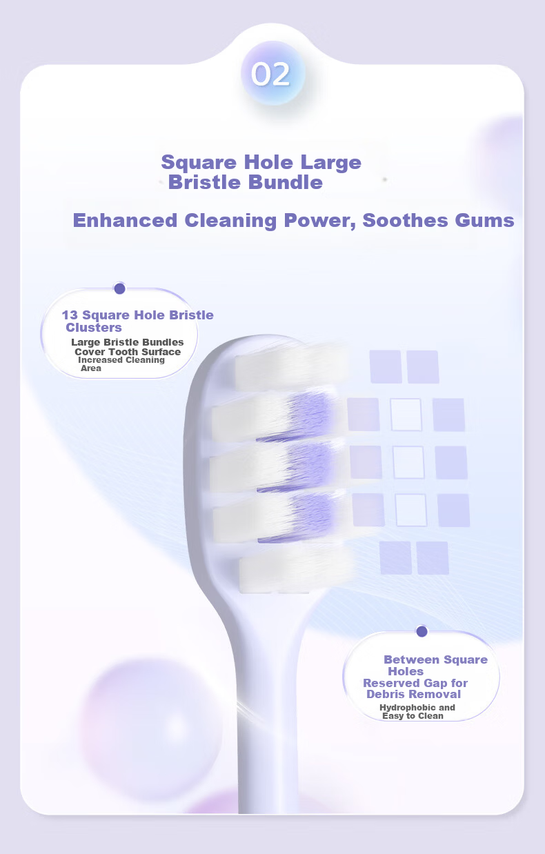 Beijiajie Sakura Soft Bristle Toothbrush 3-Pack Ultra Soft Bristles Anti-Gum Bleeding Small Head Gum Care for Adults Men and Women 3