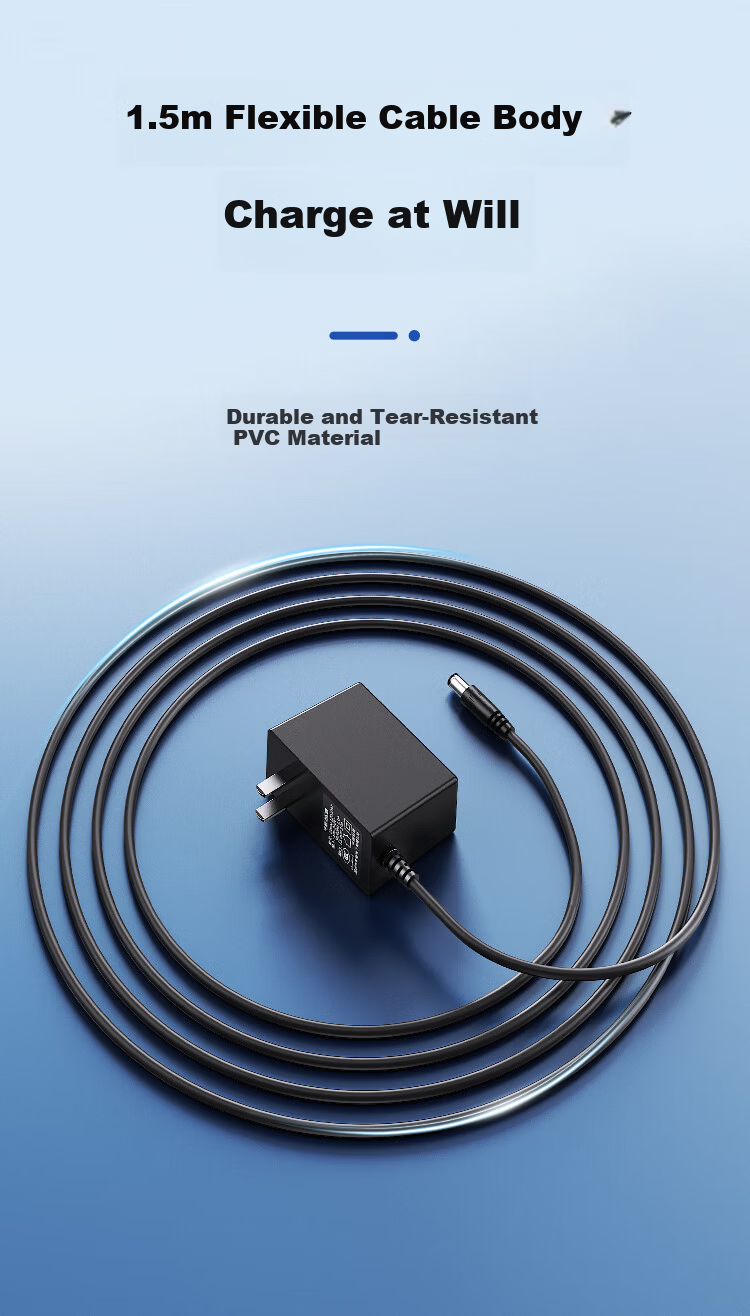 NVV 5V1A Power Adapter Compatible with Hard Drive Enclosures, Set-Top Boxes, Routers, Surveillance Devices, Optical Modems, Fiber Optic Transceivers DC Connector 5.5*2.5mm Universal Round Hole Charger 7
