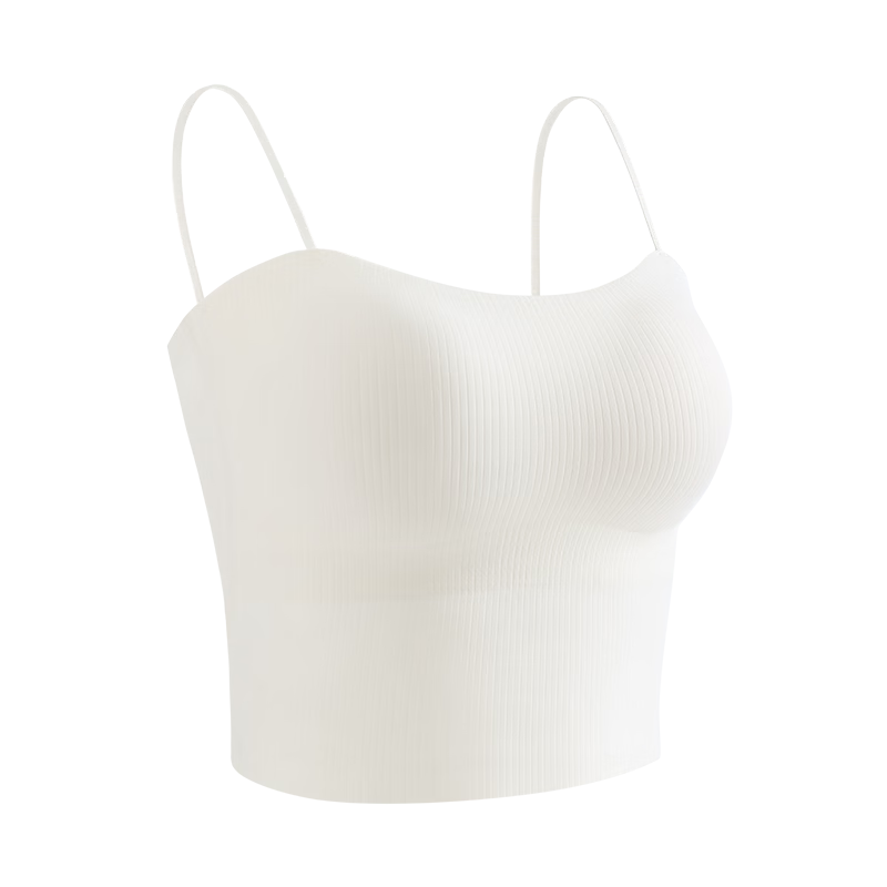 SecretWorld Zhao Jinmai Style Women's Camisole with Chest Pad Spring Summer Base Layer Outer Wear Beautiful Back Integrated Bra
