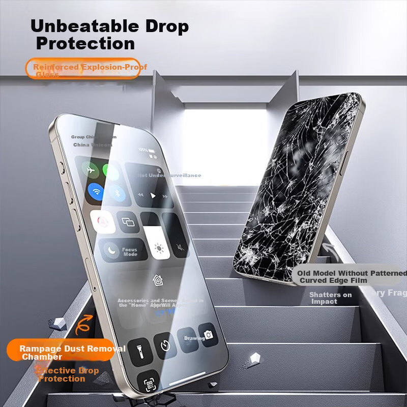 Baouzou [Dust-Free Warehouse 2 Pieces - Replacement Guarantee] Compatible with Honor X60i Tempered Glass Screen Protector Full-Screen HD Glass Protective Film for Honor X60i