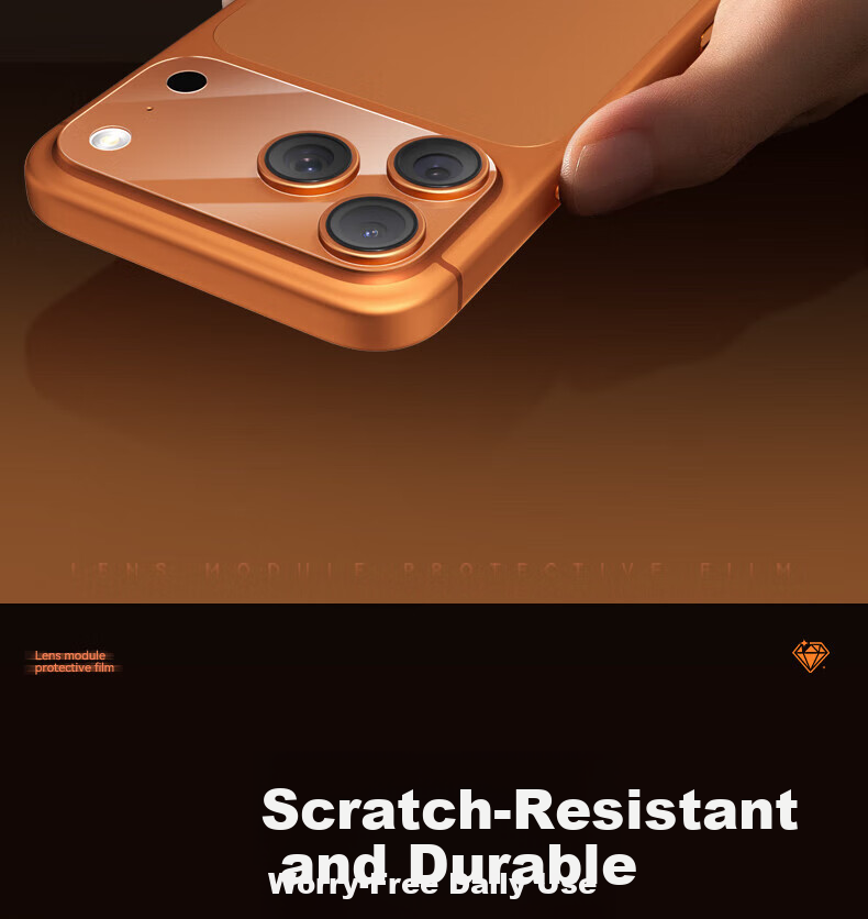 Lanxingxiansheng Compatible with Apple Air Lens Module, IPhone Air Protective Film, Phone Camera Rear Base Film, Shockproof And Scratch-Resistant 7