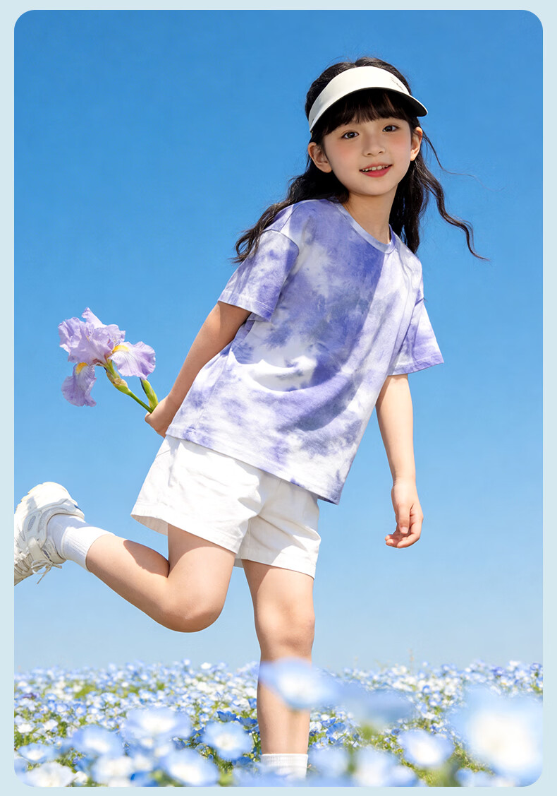 Piggy Banner Boys Summer Set Pure Cotton Breathable Big Kids Short Sleeve Shorts Two-Piece 2026 New Children's Sportswear 13