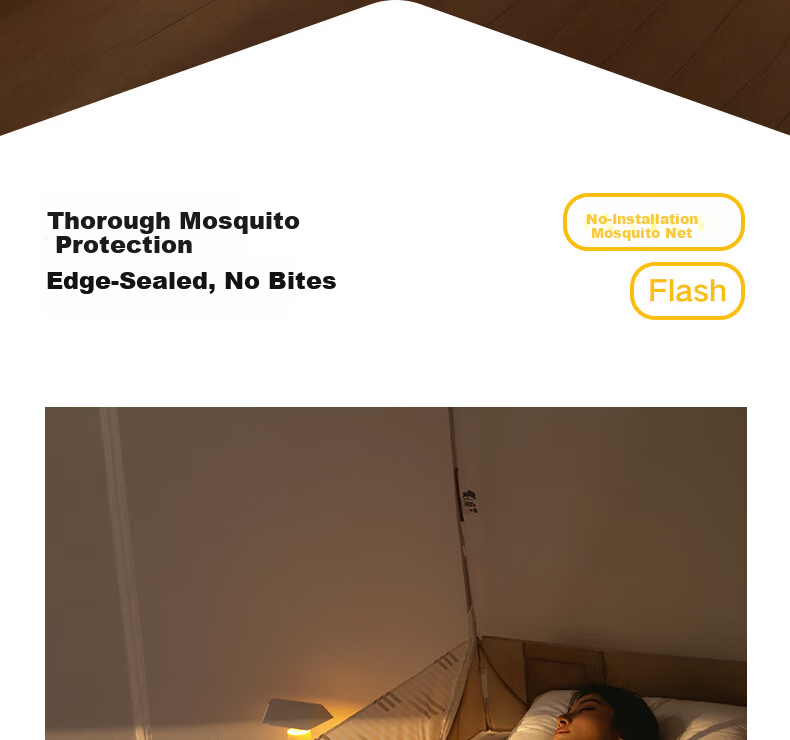 MEDOGA Mongolian Mosquito Net, 1.5x2 Meters, Home Use, Integrated Design, No Installation Required, Three-Door Opening, Large Space, Star Blue [Foldable] 21