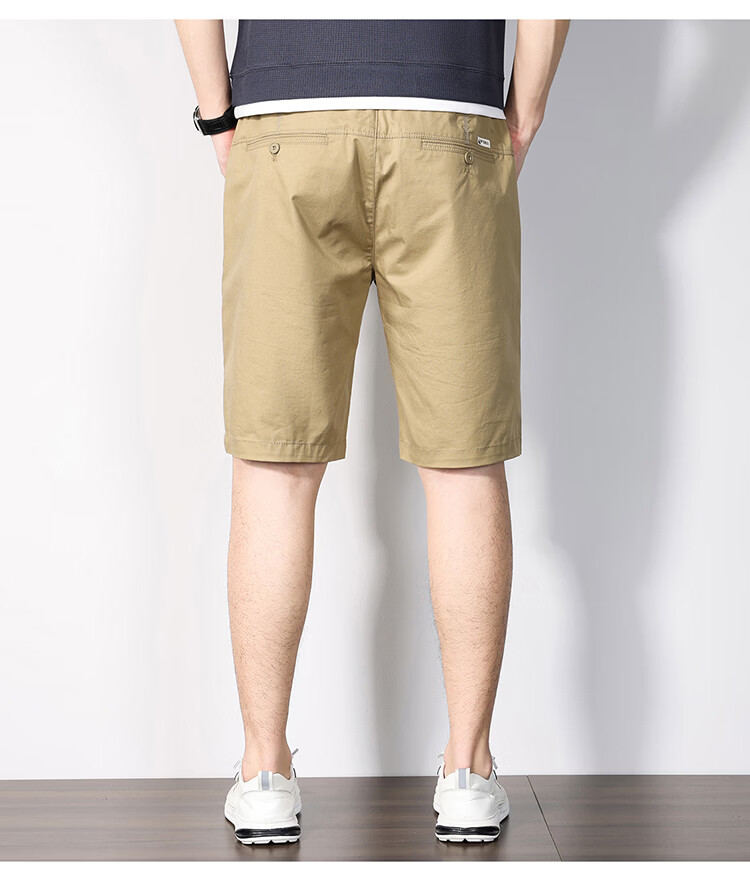 Hodo Men's Summer Casual Business Workwear Running Sports Beach Shorts Five-Point Pants 12