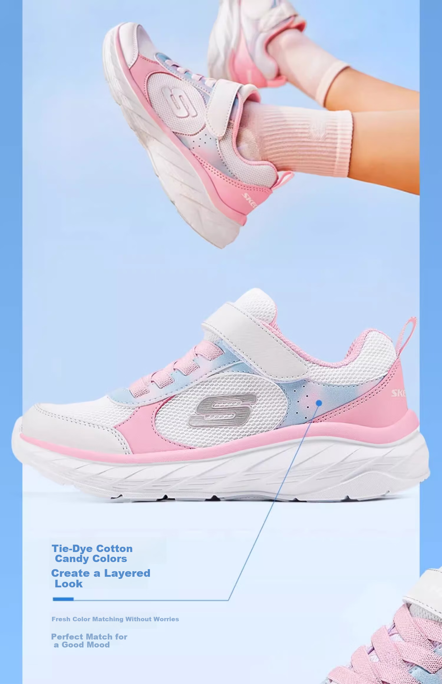 Skechers Kids Windrunner Training Shoes Casual Comfortable Fashion Sports Sneakers 303978L 12