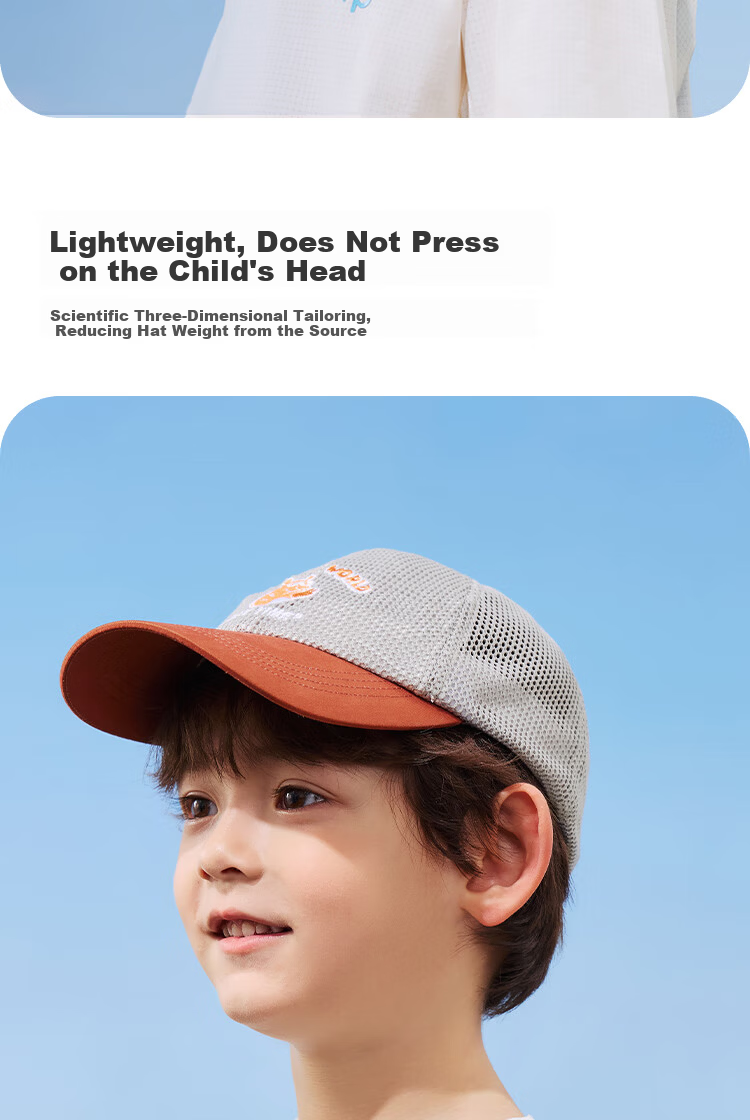 BALABALA Kids Baseball Cap Summer Boys Girls Sun Hat Embroidered Fashion Cute 208225160206 5