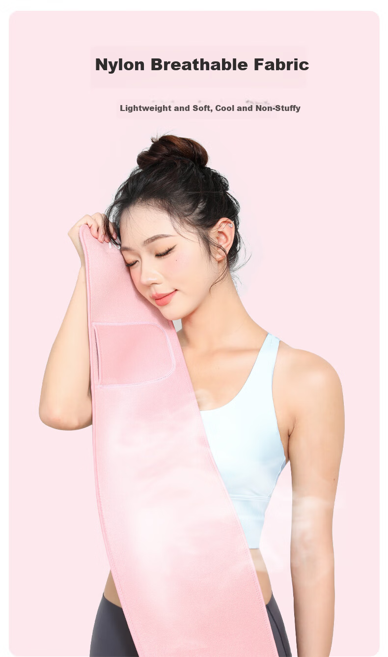 361° Sweat Waist Support Silver Ion Fat Burning Abdomen Slimming Shaping Waist Trainer Running Fitness Summer Belly Slimming Device 10