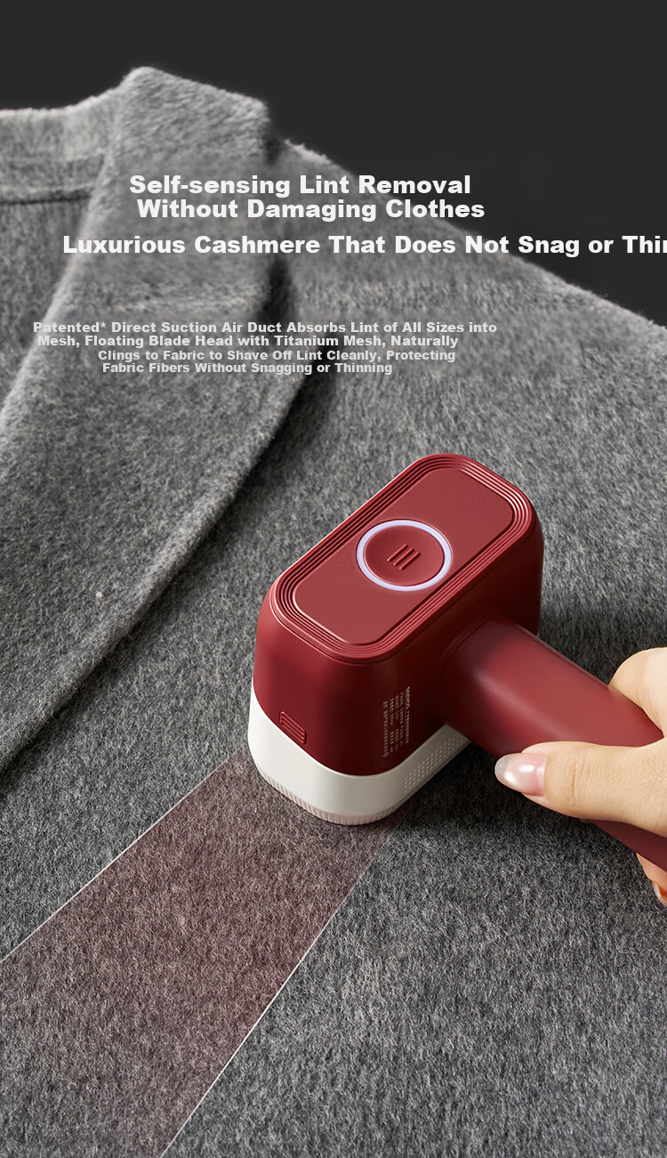 DAEWOO Rechargeable Fabric Shaver Lint Remover M7-SE Household Clothes Fuzz Remover Pilling Trimmer 7