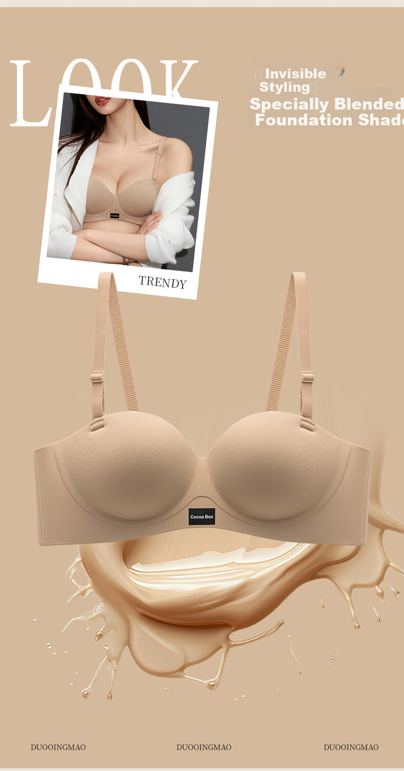 Herbal Original Color Women's Round Cup Small Bust Enhancing Push-Up Anti-Sagging Soft Support Sexy Bra 2026 Spring New Arrival 2