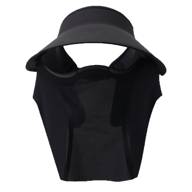 JD Jingzao Magnetic Sunshade Hat Men Sunscreen Hat Women Sunscreen Face Mask Full Face Cover Sun Hat Portable Open-Top Face Gaiter