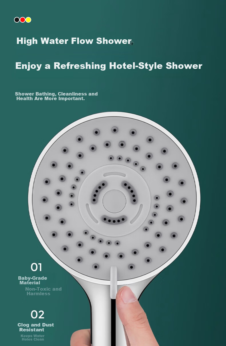 JROR [Germany] Shower Set Bathroom Shower Head with Hose Complete Shower Kit 11