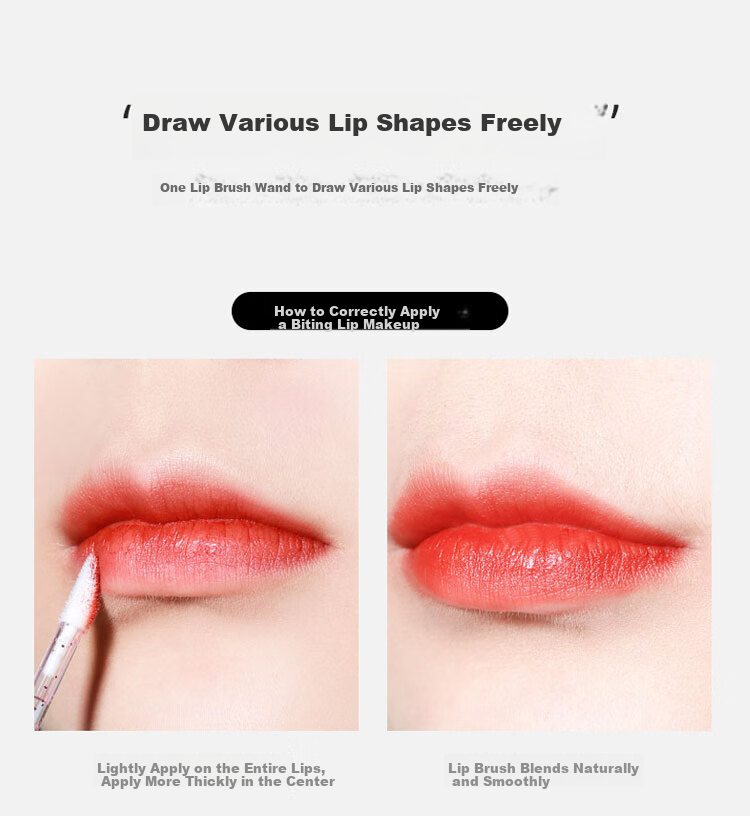 LiQing Blade Foundation Brush Flat Polished Flat-Head Seamless Foundation Makeup Brush Non-Powder Absorbing 7