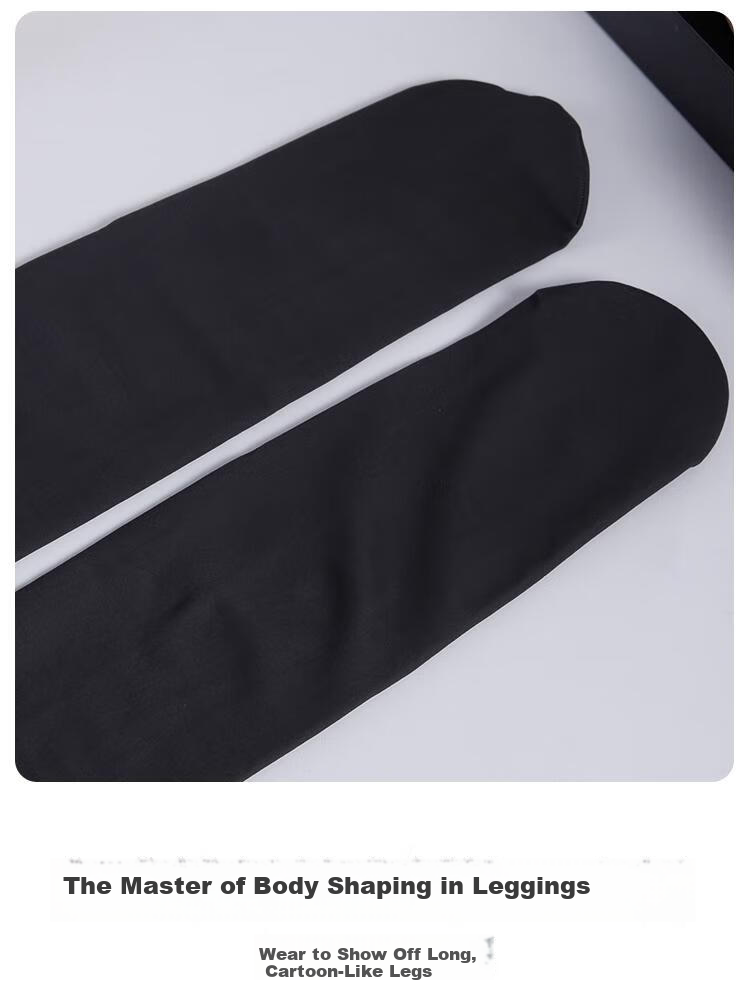 Avandi Pressure Socks 2-Pack Mild Compression Leg Shaping Calf Black Tights Spring 50g 14