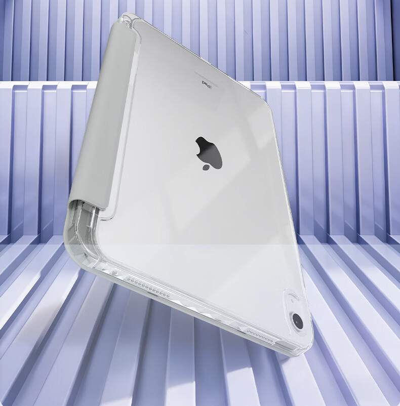 Suoying Smart Y-Fold iPad Air 8/7/6 Case 2026/25/24 Models 11/10.9 Inch M4/3 Protective Cover Acrylic Silicone Anti-Bend Pen Slot for Apple Tablet 9