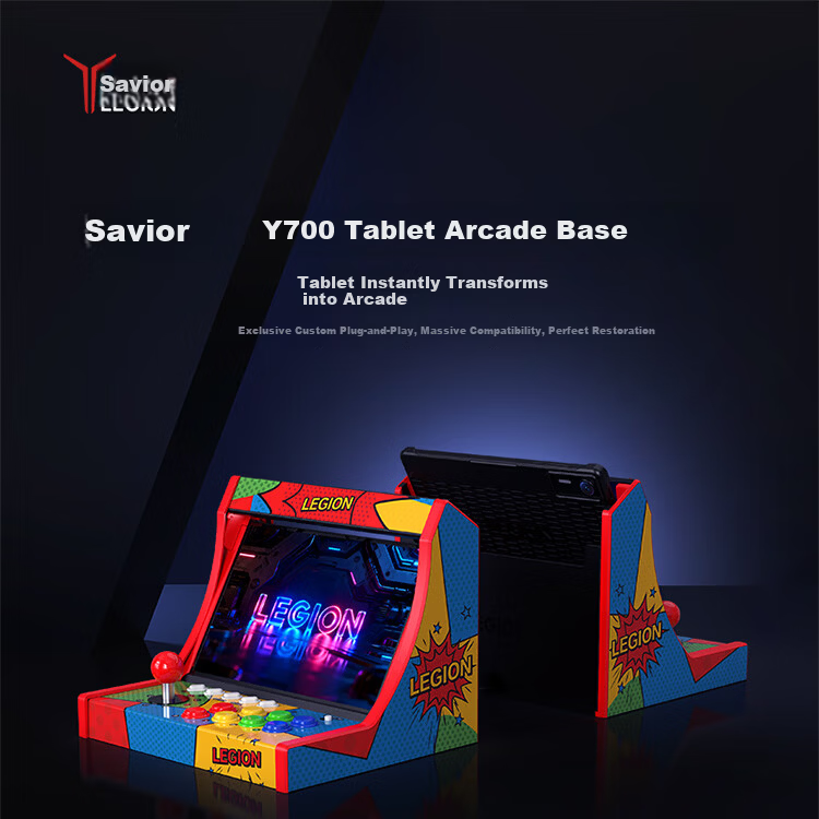 Lenovo Legion Y700 4th/5th Gen Tablet Custom Arcade Base Plug and Play Custom Turbo Function Simultaneous Charging and Playing SNK Collaboration Edition (Metal Slug) 1