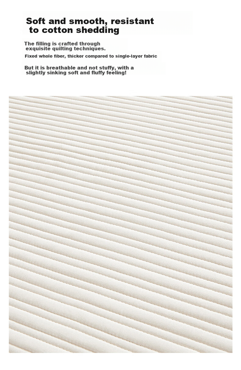 MUJI Pure Cotton Waterproof Fitted Sheet Mattress Protector Full Coverage Anti-Urine Dustproof Cover 1.5x2m 11