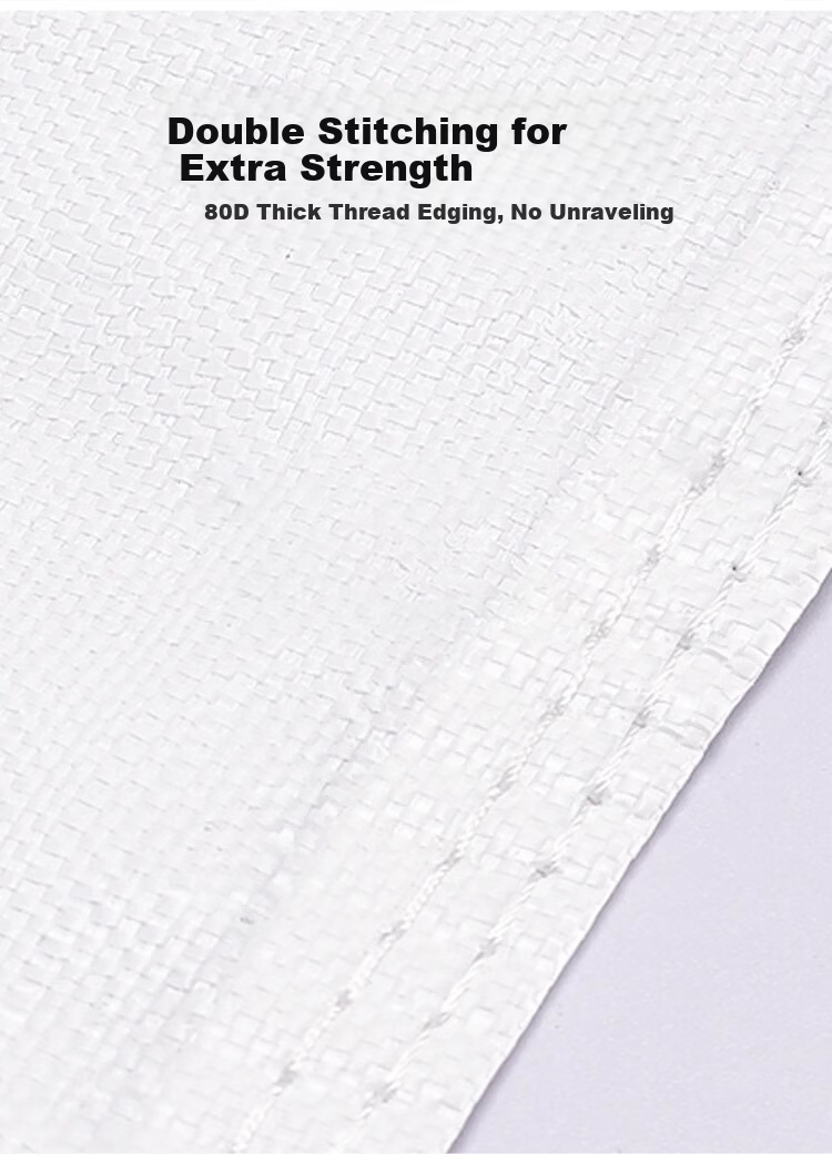 Miaoxinsi Large Capacity Moving Packing Bag Woven Ton Bag Logistics Transfer Organizer Thickened Waterproof Quilt Clothes Packing Tool 14