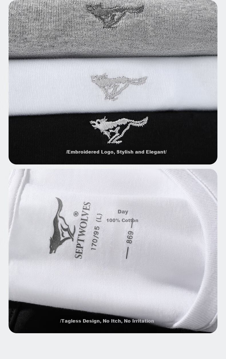 SEPTWOLVES Men's Tank Top, Pure Cotton, High Elasticity, Hurdle Vest, Sweat-Absorbing, Breathable, Sports Undershirt Vest 15