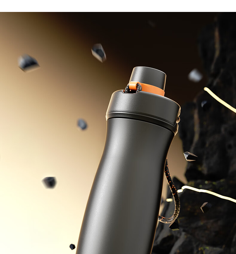 BABLOV Huaban Sen Insulated Water Bottle Portable Sports Water Cup for Men and Women High-Value Student Gift Thermal Flask 3