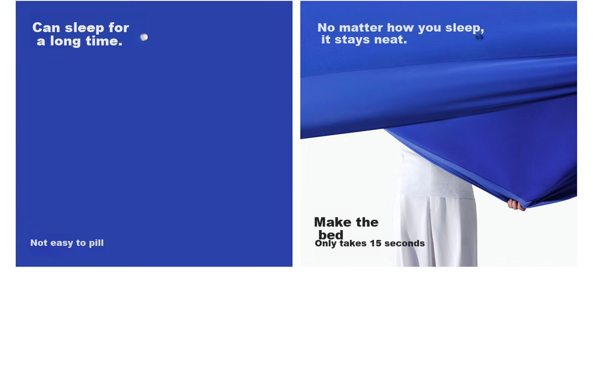 Blue Box Fitted Sheet Mattress Protector Moisture-Wicking Non-Slip Lazy Tencel Fine Denier Modal White 1.2x2m 4