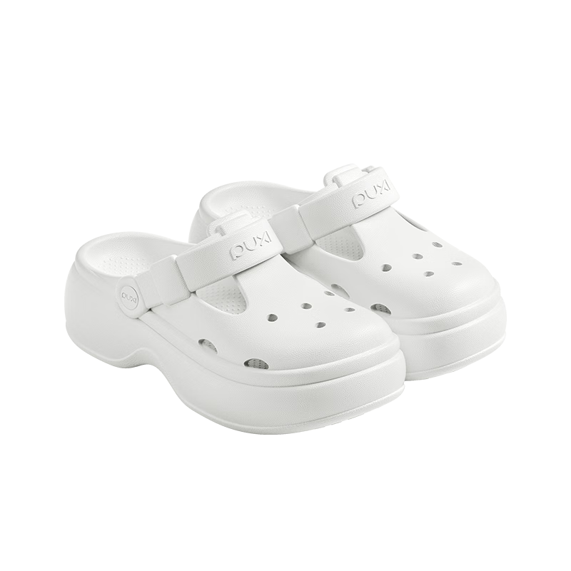 Puxi Soft Sole Hollow Light-Reflective EVA Summer 2026 Women's Sandals Outdoor Beach Closed-Toe Slippers
