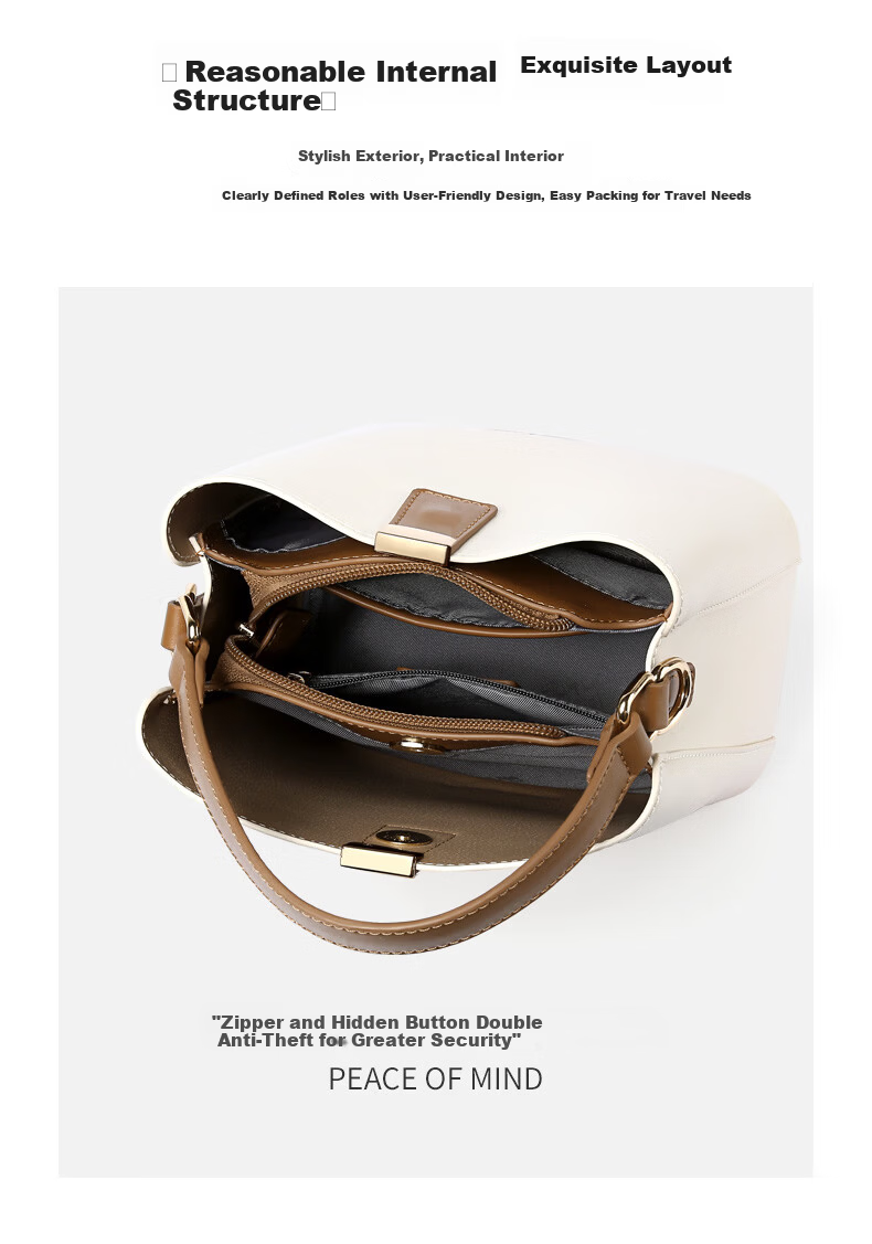TUCANO Women's Bag 2026 New Shoulder Bag Luxury Bucket Bag Handbag Crossbody Bag Birthday Gift for Women 5