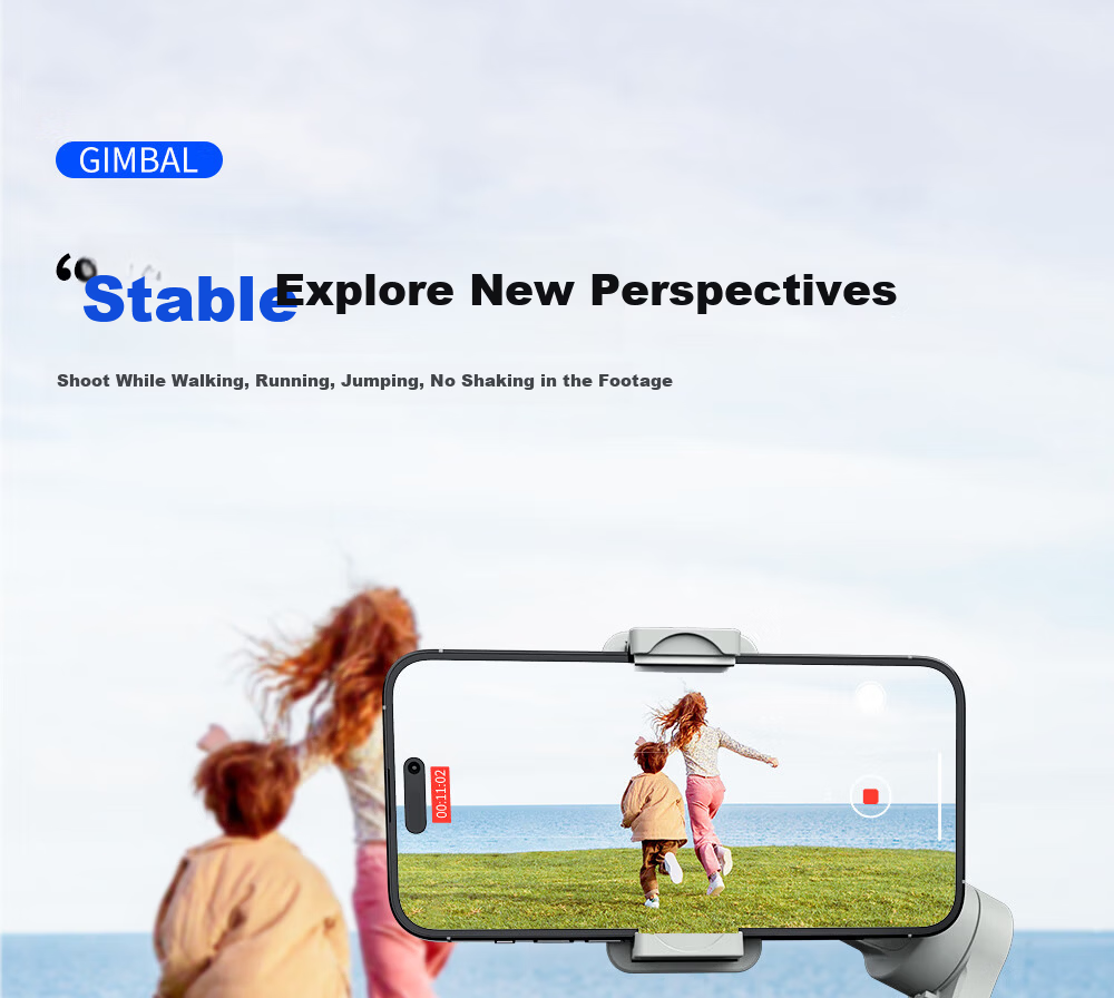 Tuoqi M01 Smartphone Gimbal Stabilizer Professional 3-Axis Anti-Shake All-Scenario Tracking Live Streaming Vlog Tool Smart Handheld Gimbal AI Tracking Eight Modes Standard Edition 2