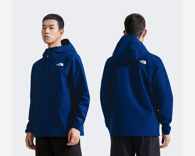 The North Face Men's Waterproof Breathable Hard Shell Jacket FL Nano Shell 8DF0 Reed Green/HCH XL 4