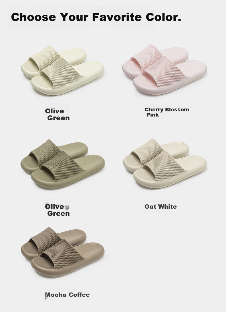 Puxi Men's Slippers Outdoor Wear 2026 New Home Anti-Slip Odorless Silent Sandals Light Khaki 35-36 15