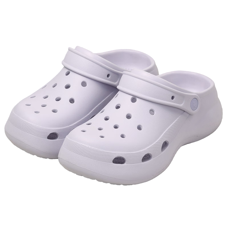 Mercury Home Textiles Mengdou Cloud Hollow Slippers Women Fashion Thick Sole Height Increasing Summer Non-slip Closed Toe Sandals Outdoor Beach Slippers