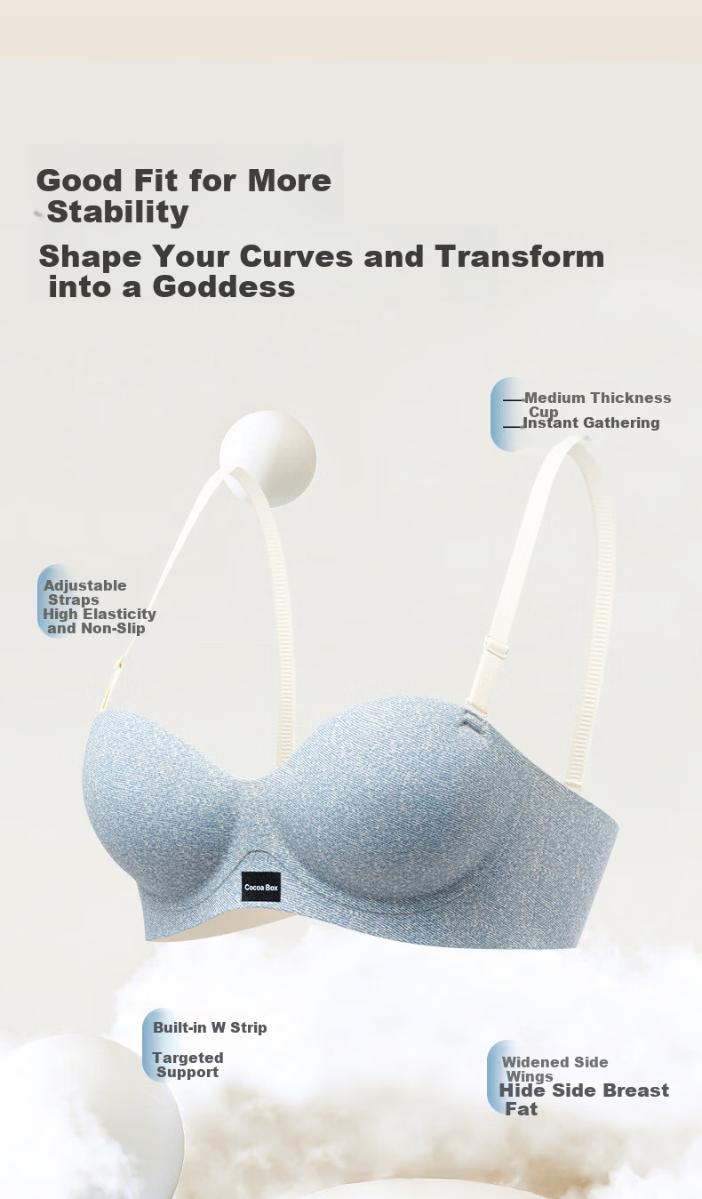 Herbal Original Color Women's Round Cup Small Bust Enhancing Push-Up Anti-Sagging Soft Support Sexy Bra 2026 Spring New Arrival 9