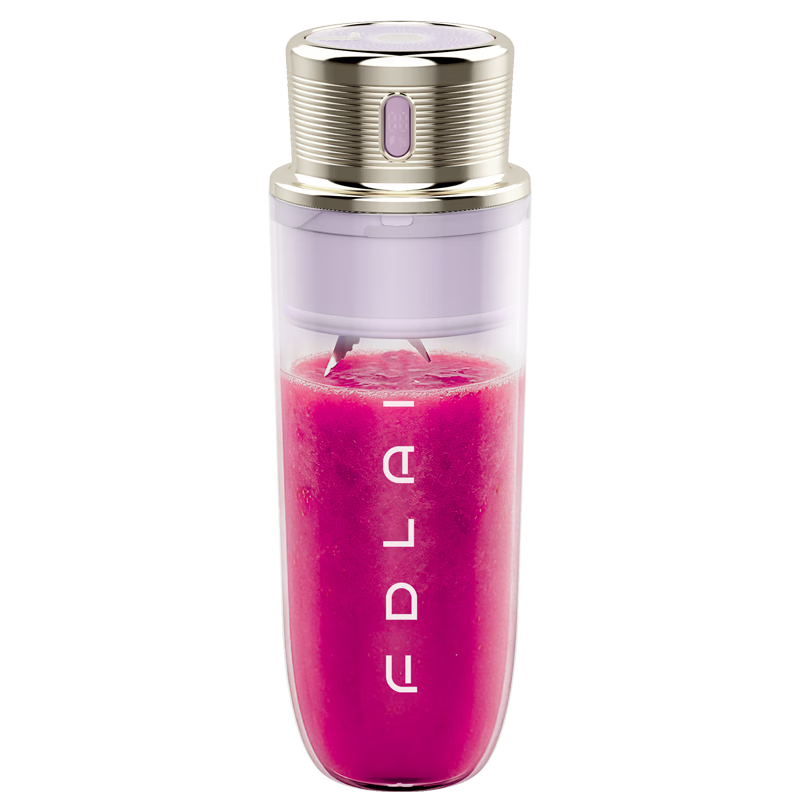 Fudilai 2026 New Juicer Cup Lightweight Portable Blender Juicer Household Mini Direct Drinking Juice Machine Electric Small 1-2 Person Fruit and Vegetable Smoothie Mixer Cup