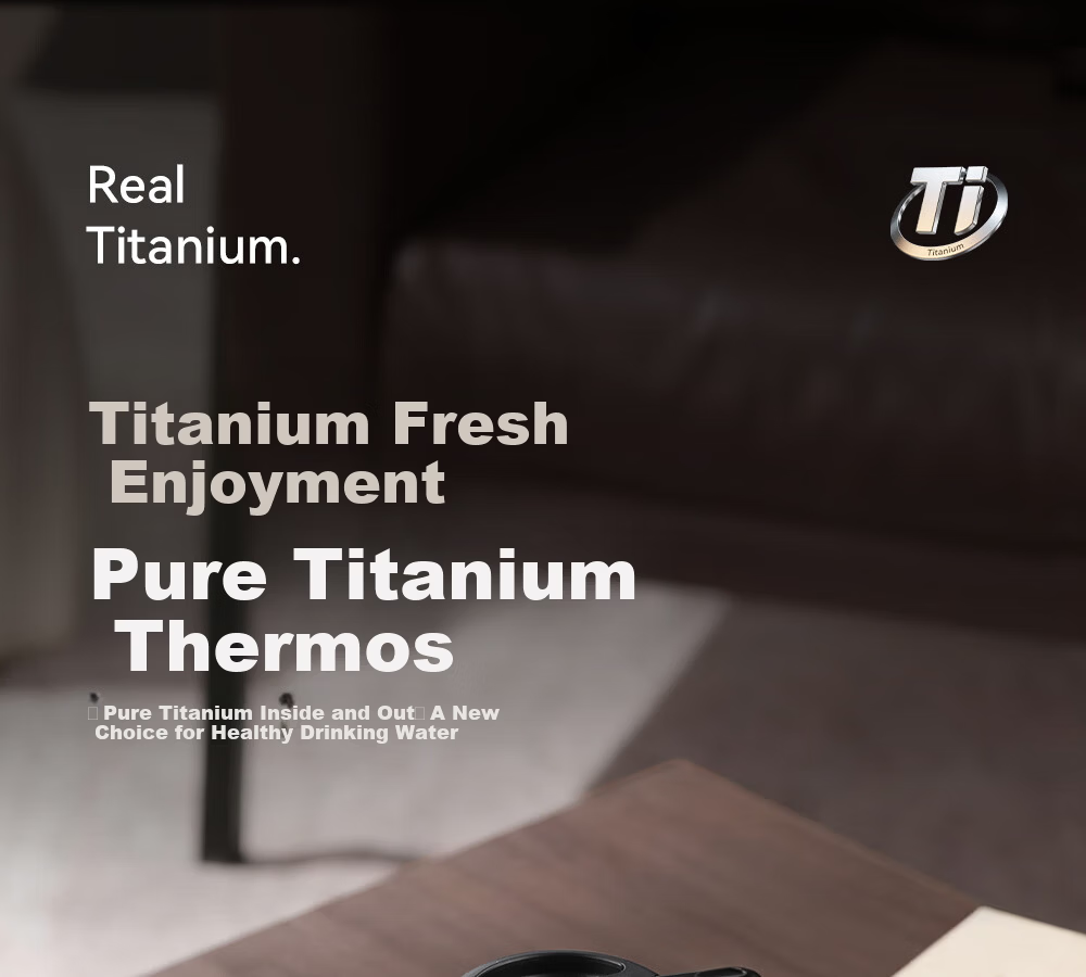 Fuguang Large Titanium Pure Titanium Insulated Thermos Home Large Capacity Vacuum Water Bottle Hot Water Kettle Gift JD Exclusive 3