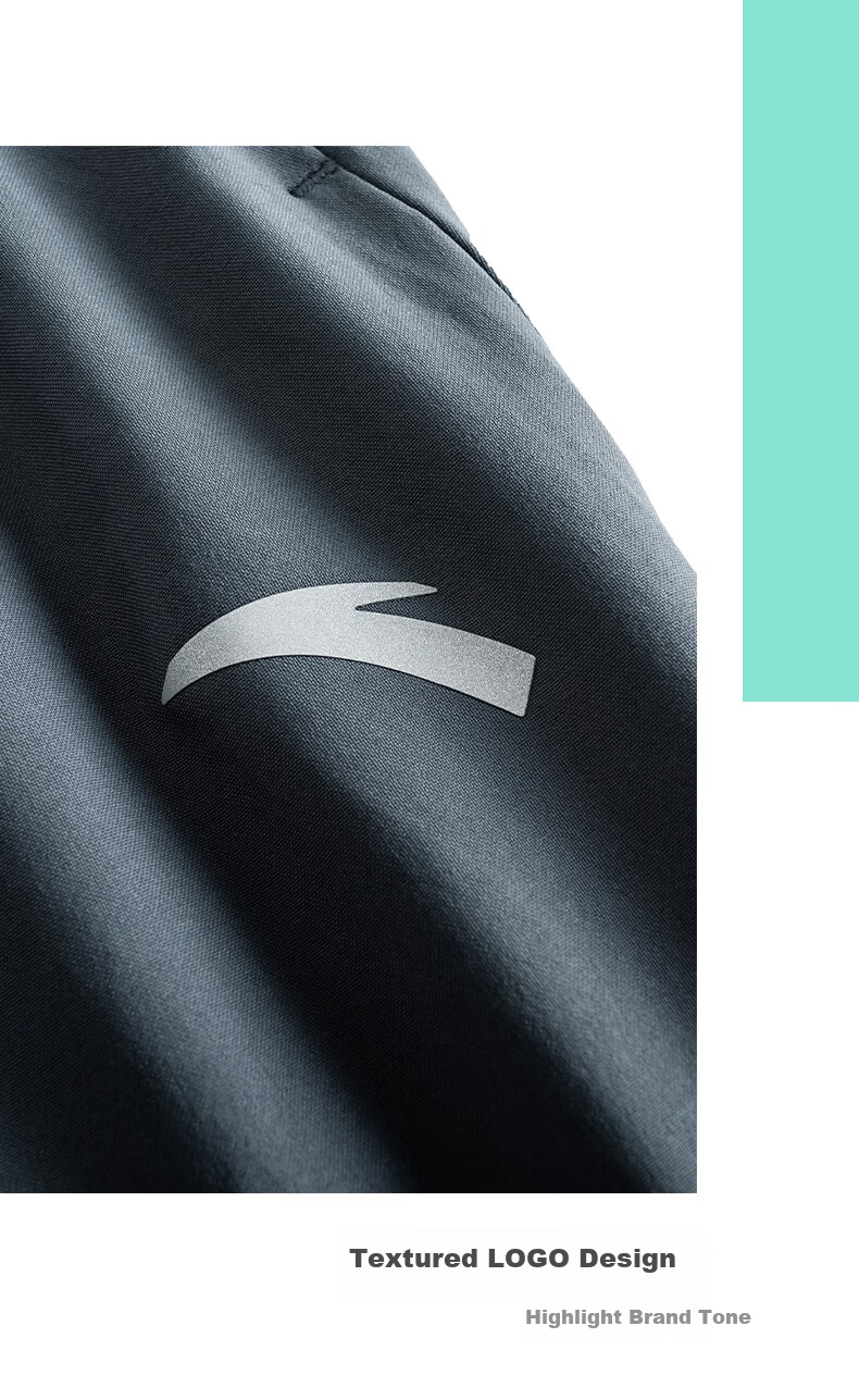 Anta Quick-Dry Pants | Men's Summer Sports Pants Moisture-Wicking Breathable Ice Silk Shorts Capri Casual Lightweight Mid-Length Pants 11