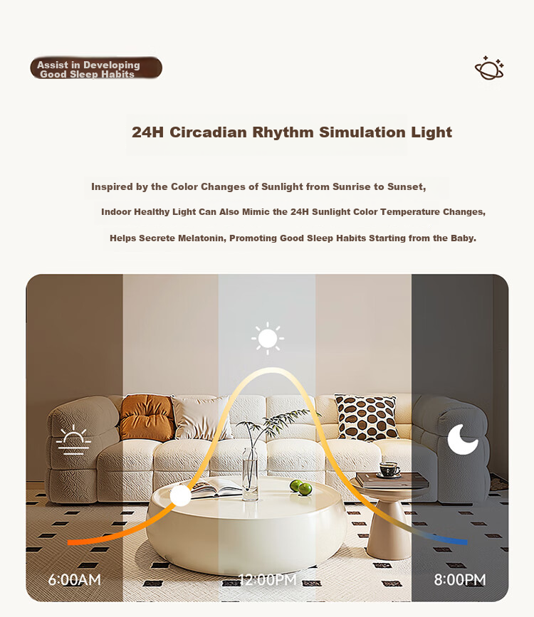 NVC Ceiling Light Living Room Main Light Full Spectrum Eye Protection Bedroom Ceiling Lamp Future Light White Snow PRO with Installation 8