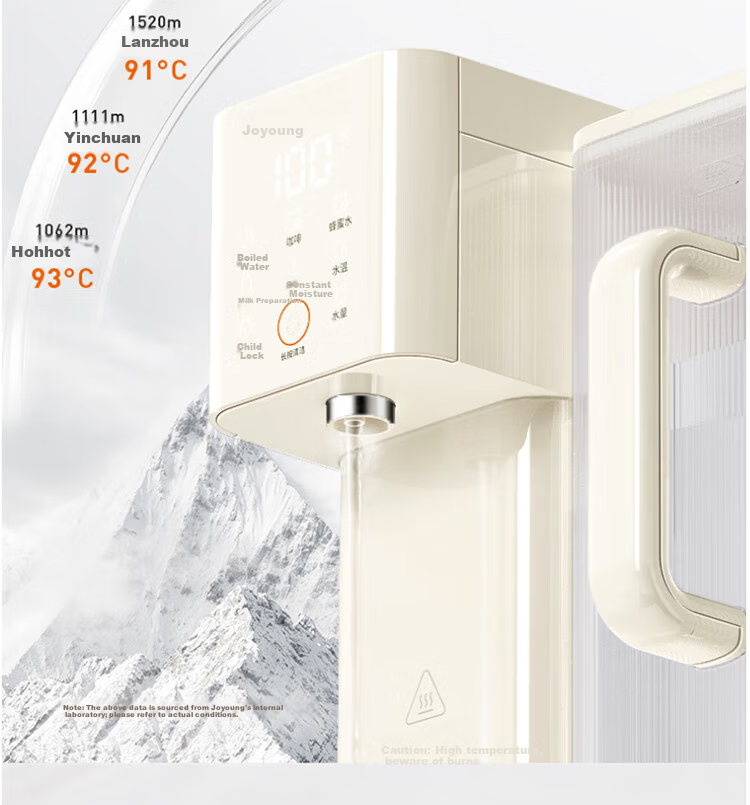 Joyoung Household Instant Hot Water Dispenser Office Desktop Small Direct Drinking Machine Instant Hot Water Electric Kettle Milk Tea Multi-Temperature Adjustable Kettle JYW-WJ180 26