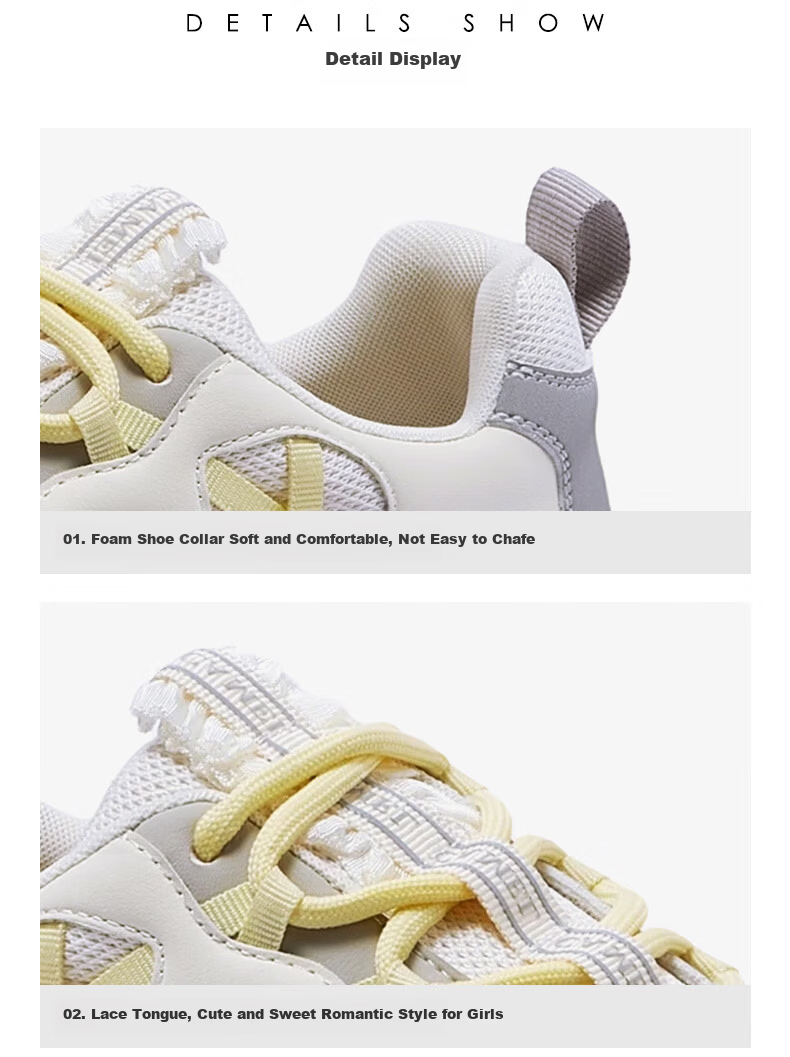 CAMEL Nimeng 2nd Generation Ugly Cute Women's Outdoor Versatile Height-Increasing Casual Shoes L26S202119 Off-White/Pink Size 35 16
