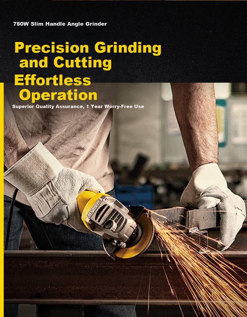 STANLEY SG7100 Angle Grinder Electric Tool with Pure Copper Motor 2