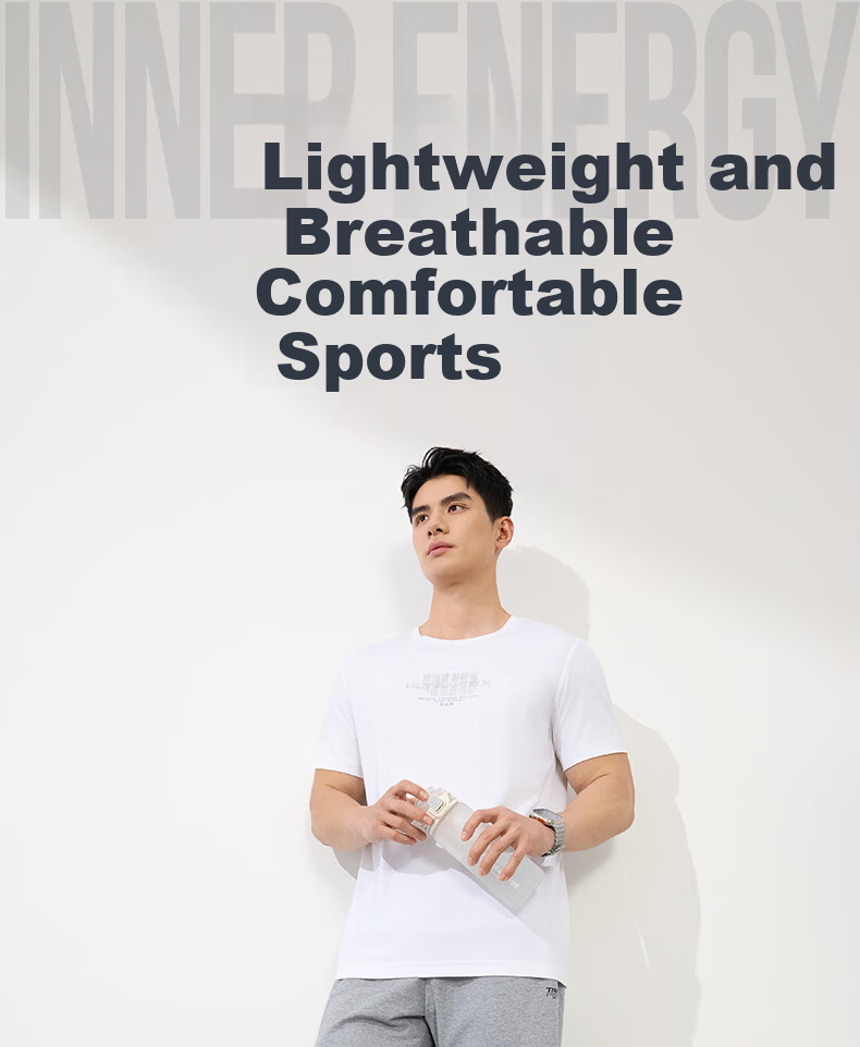 361° Men's Spring Summer Five-Point Shorts Running Fitness Training Casual Knit Pants 652624706-4 1