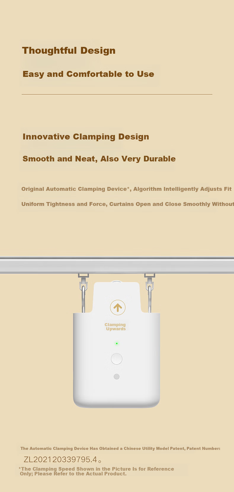 Mijia Xiaomi Mijia Curtain Companion (Roman Rod Version) Smart Electric Automatic Curtain Ready to Use 13