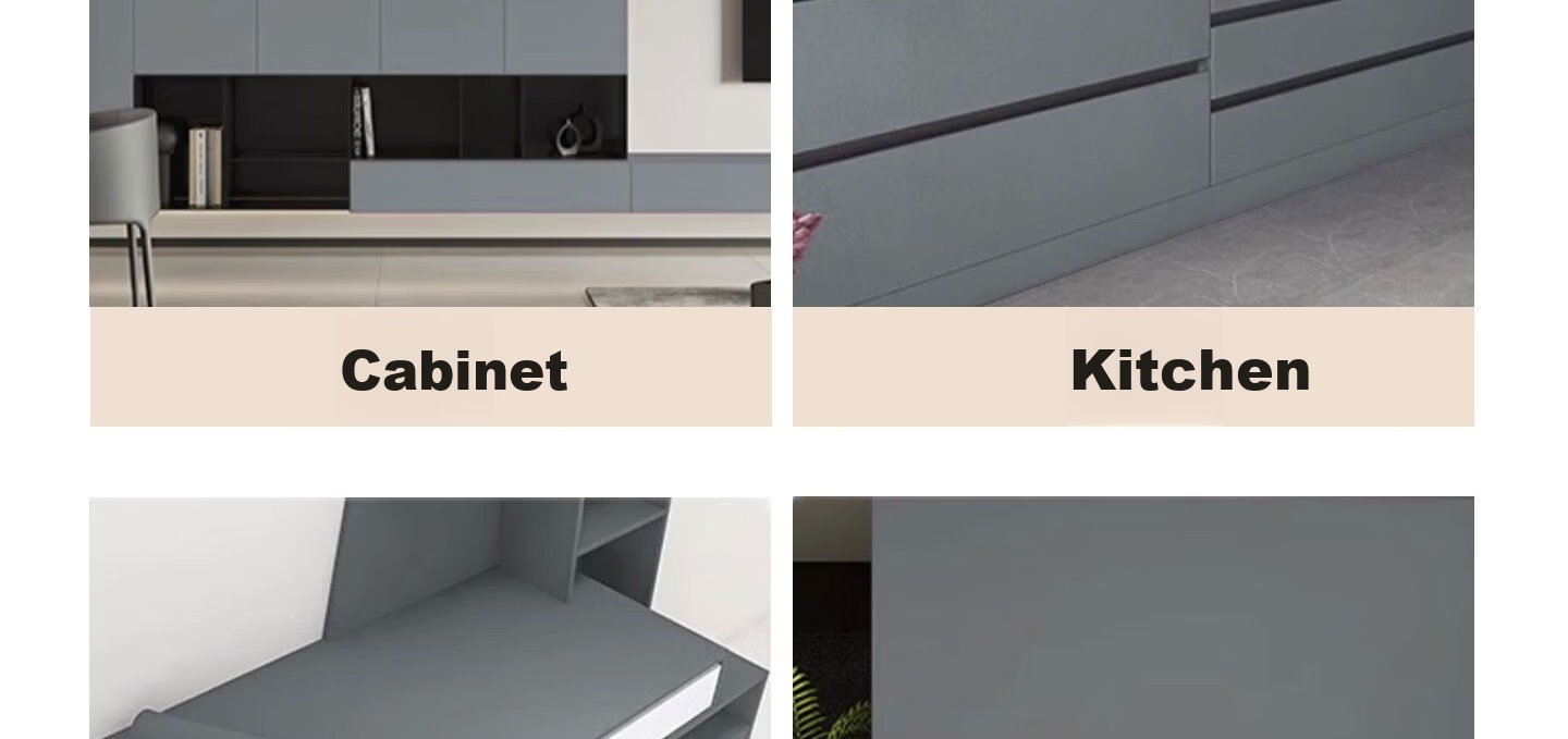 Fuju Anti-Theft Door Frame Sticker Entrance Door Color Change Self-Adhesive Renovation Wood Door Transformation Concealment 0.3x6m Gray 19