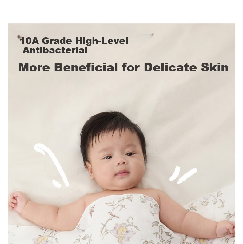 YEEHOO Baby Swaddle Sleeping Bag Double-Layer Soft Antibacterial Large Newborn Blanket Koala 90*90CM 11