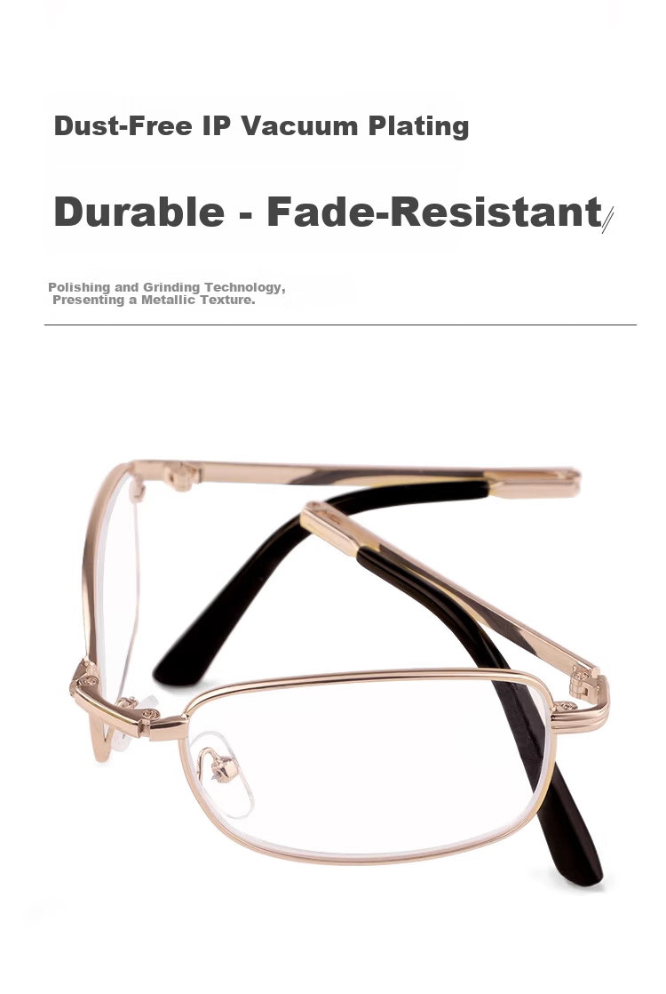 LESCA LUNETIER Premium Natural Crystal Reading Glasses Foldable Portable HD Presbyopia Glasses for Men and Women Authentic Back to School 7