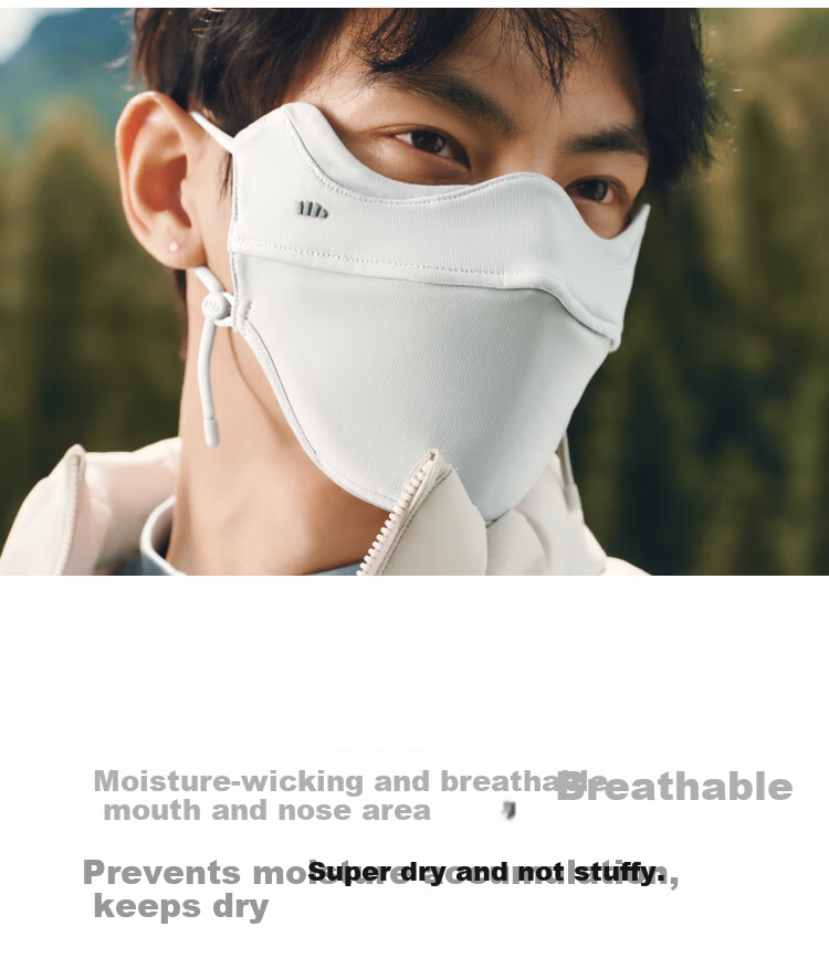 Beneunder Winter Men's Cold-Resistant Warm Mask Cycling Windproof Face Mask Women's Sun Protection High-Quality Fleece Warm Mask 13