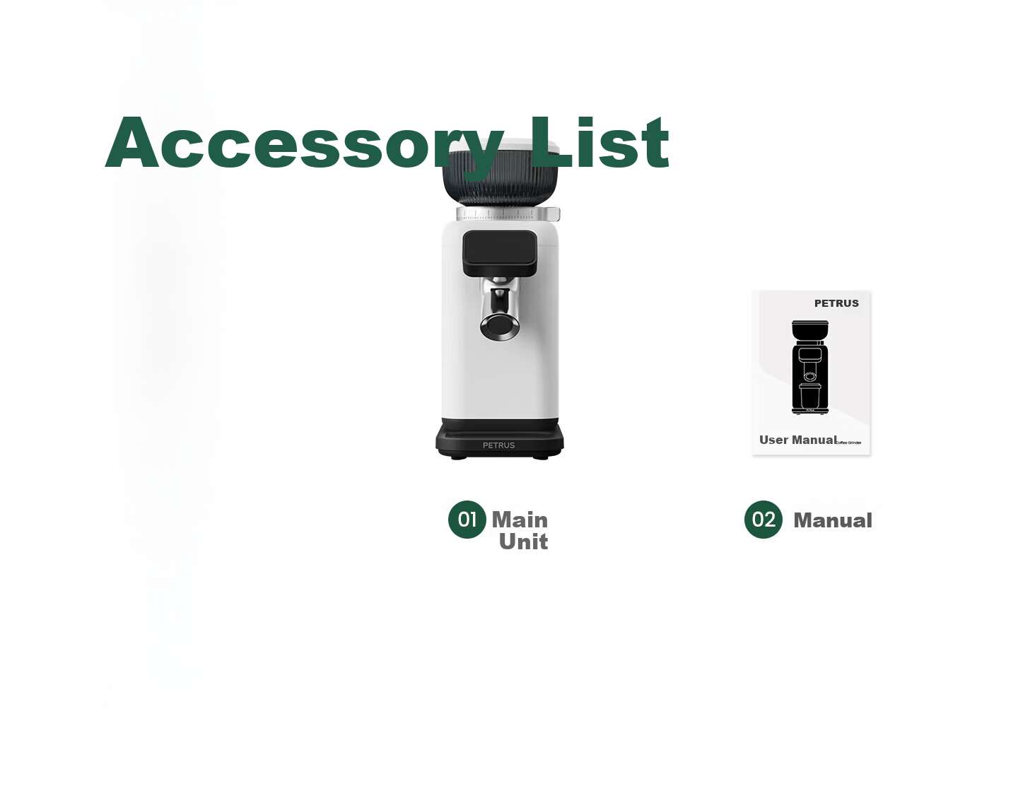 Petrus PE3788E New Home Electric Coffee Grinder, Fresh Grind Italian and American Style, Compact Espresso Grinder with 40-Level Anti-Fly Powder Adjustment 14