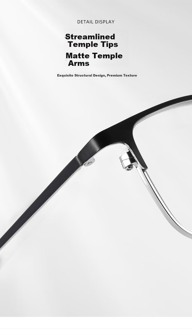 FENCHI Pure Titanium Ultra-Light Presbyopia Glasses for Men and Middle-Aged Seniors, High-Definition Blue Light Blocking Premium Business Reading Glasses for Women 9