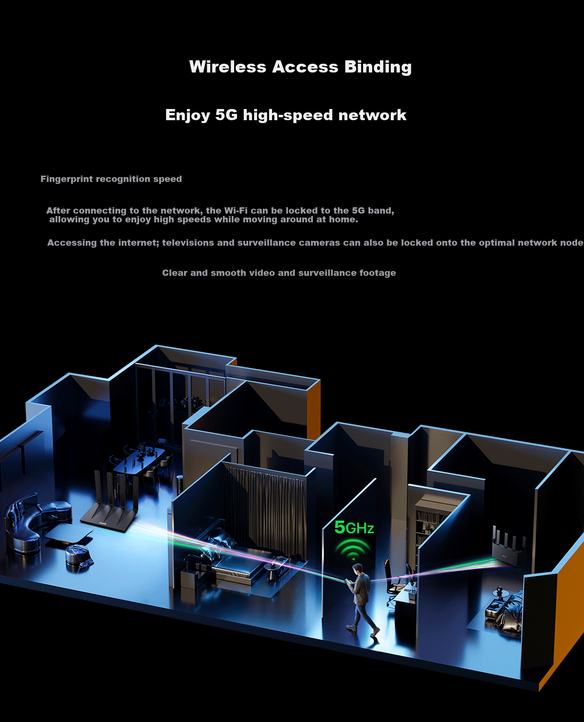 Tenda WiFi6+ Router [Taishan AX3000 Ultra] Gigabit Wall-Penetrating Signal Amplifier Enhanced Wireless Home AX12 Pro High-Performance Chip 6