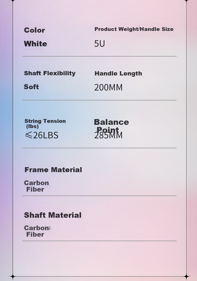 LI-NING Badminton Racket Festival Gift Box Carbon Composite Single Racket Ultra-Light Beginner Fluorescent Pink Pre-Strung 17